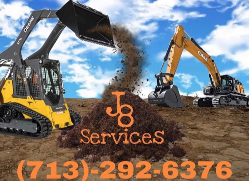 J8 Services equipment and land service graphic