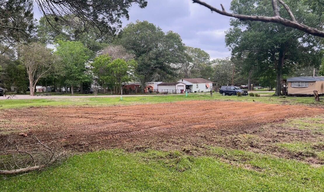 Cleared property after land clearing by J8 Services